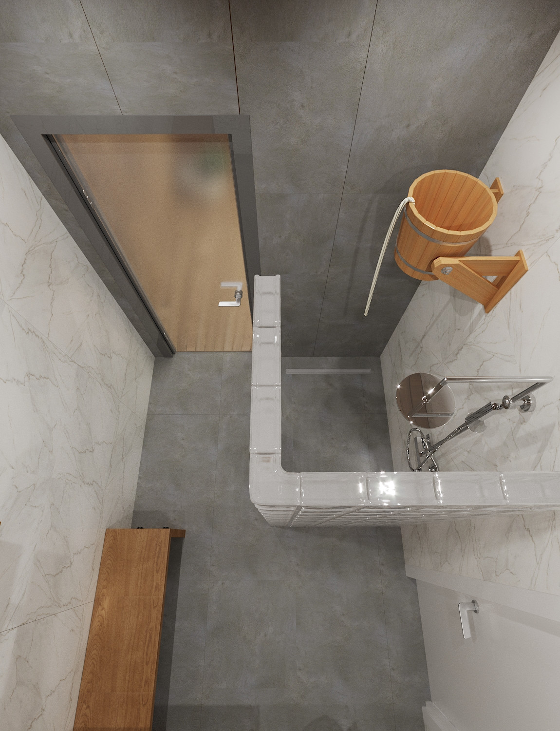 Интерьер бани