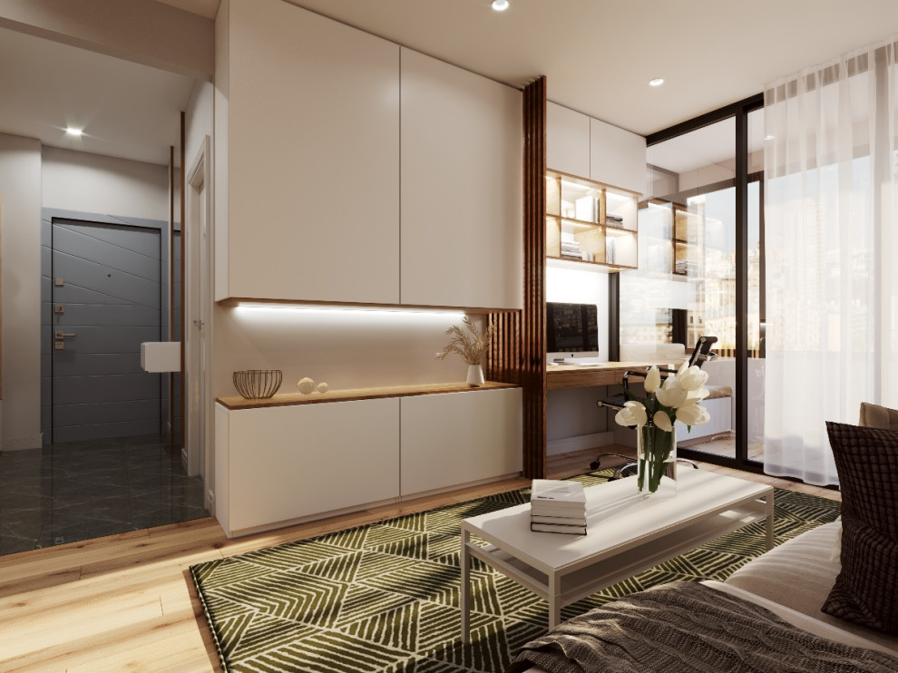 Дизайн проект квартиры  42 кв.м