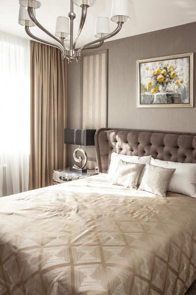 Помпезный Арт-деко в квартире на Нагатинской