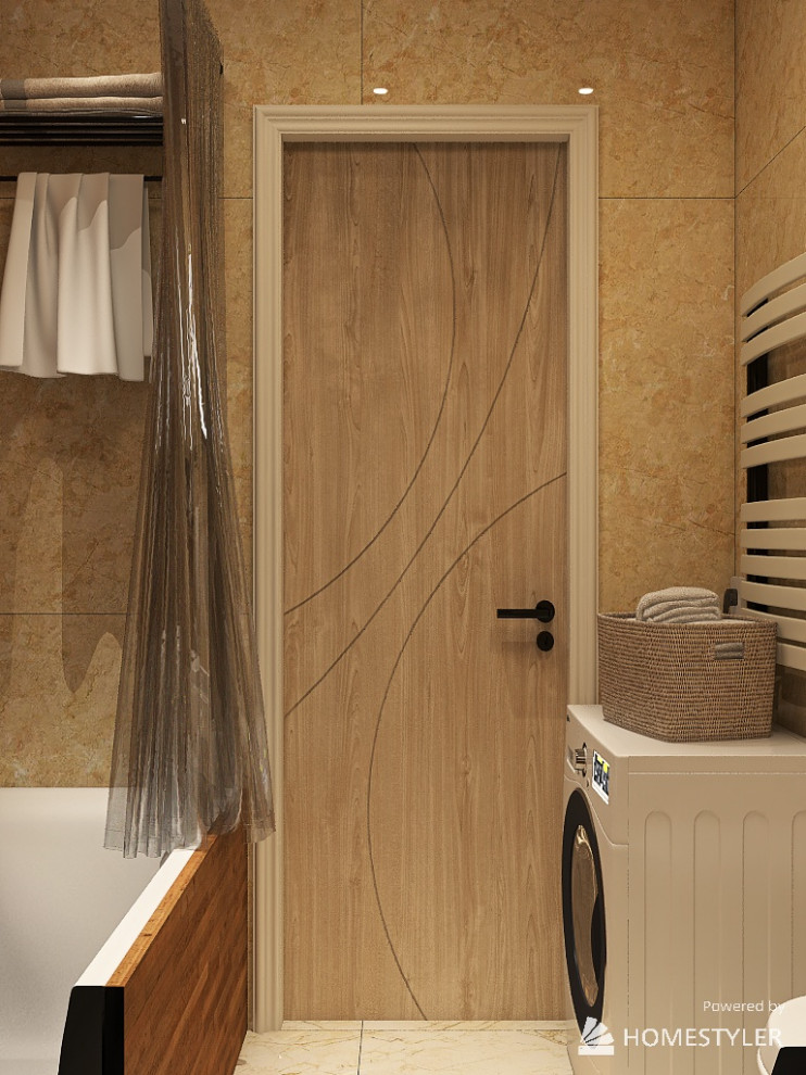 Санузел и кухня с Сталинке