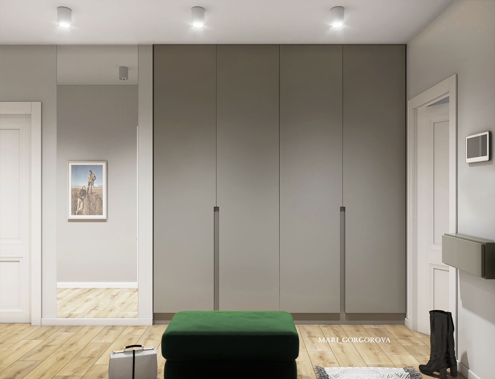 Трёхкомнатная квартира на ул. Обручевых