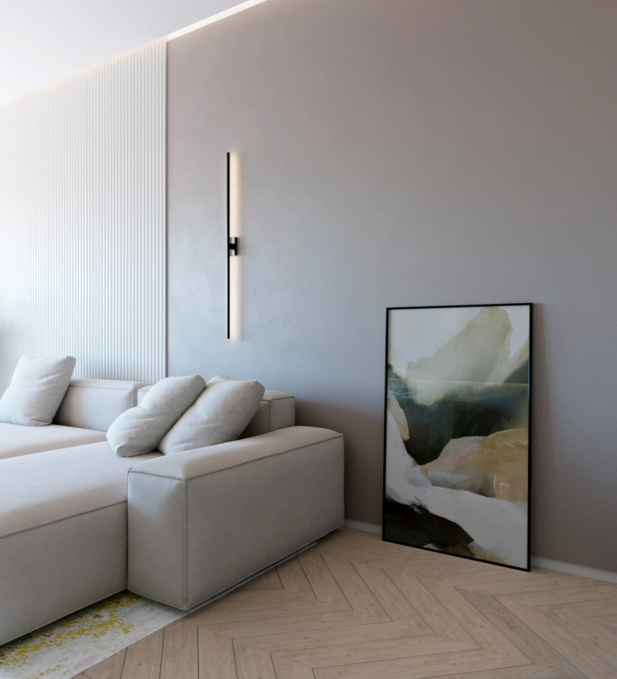 Квартира в современном стиле для молодой пары