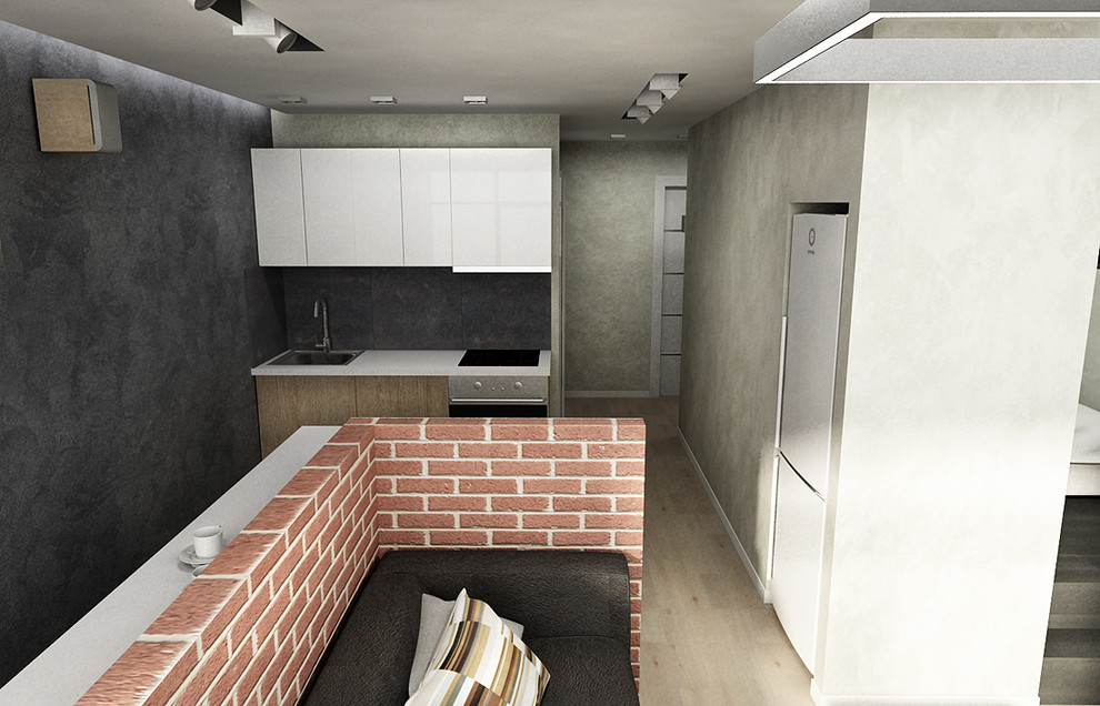 Дизайн - проект квартиры 35 м2