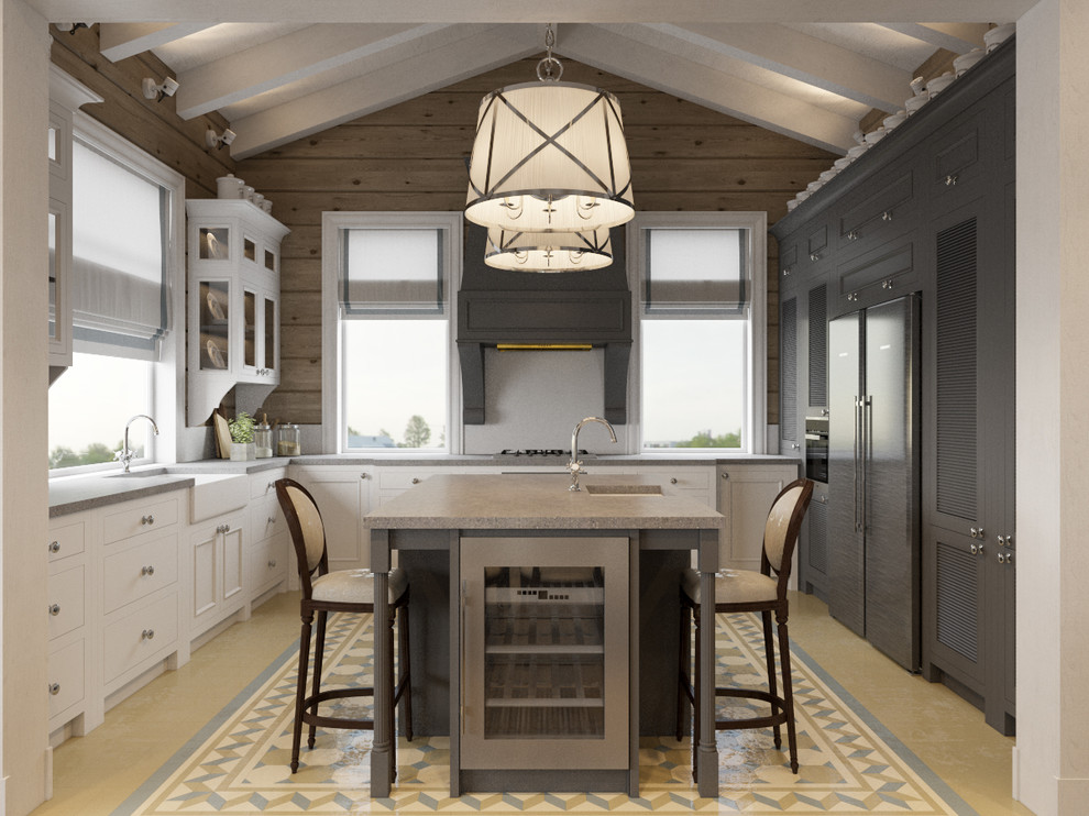 Обложка проекта: Загородный дом. Лужки. Россия, Московская область / 2016