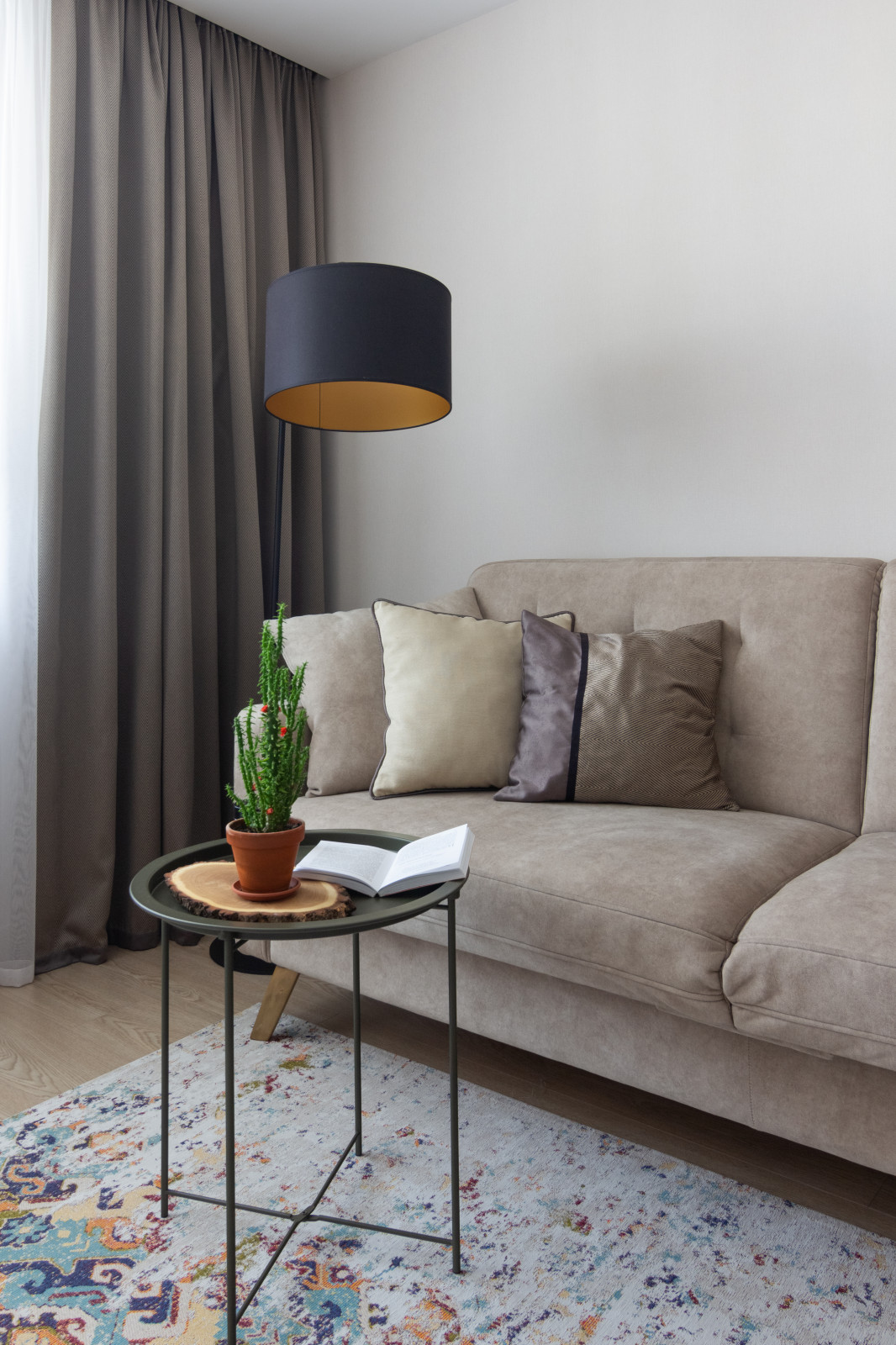 Реализованный проект 2-комнатной квартиры 71.00м/кв