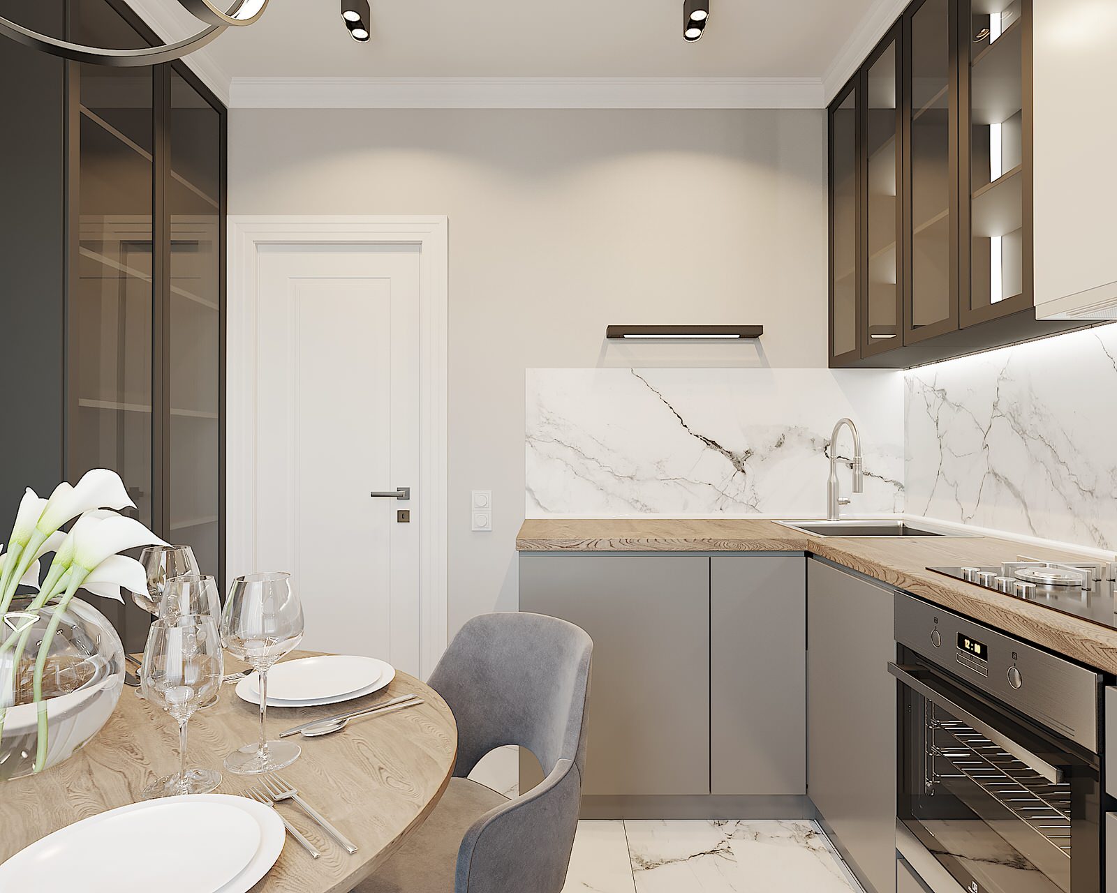 Обложка проекта: Квартира для молодой семьи г.Пенза