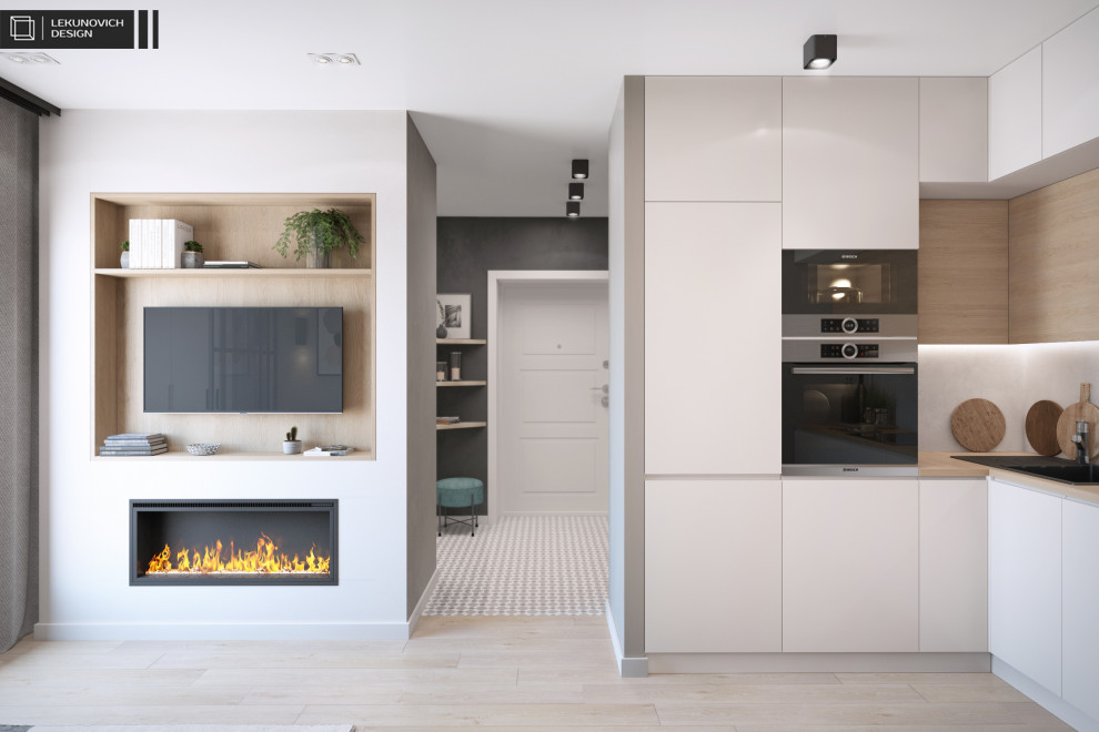 Дизайн проект в ЖК "Минск Мир" г. Минск - 44 м2