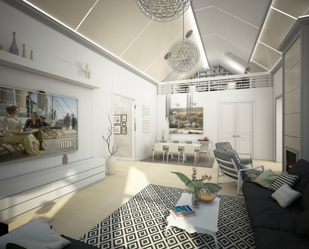 Дом в скандинавском стиле