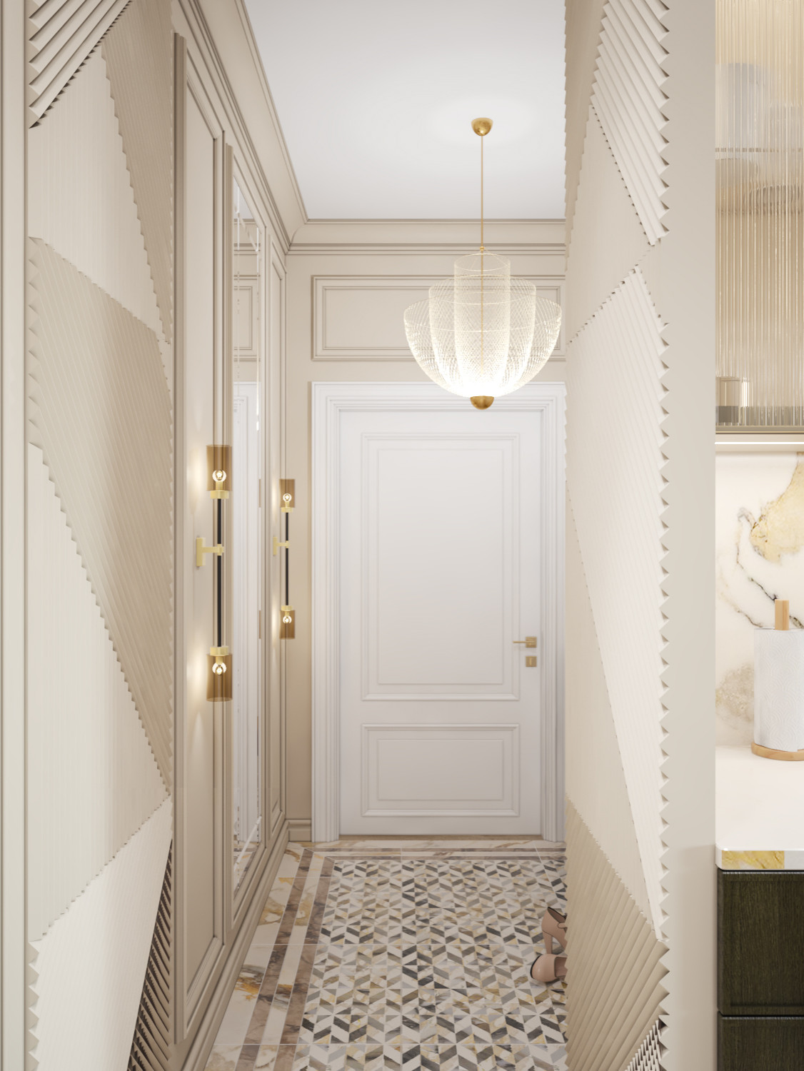 Дизайн проект квартиры в ЖК Тушино 2018