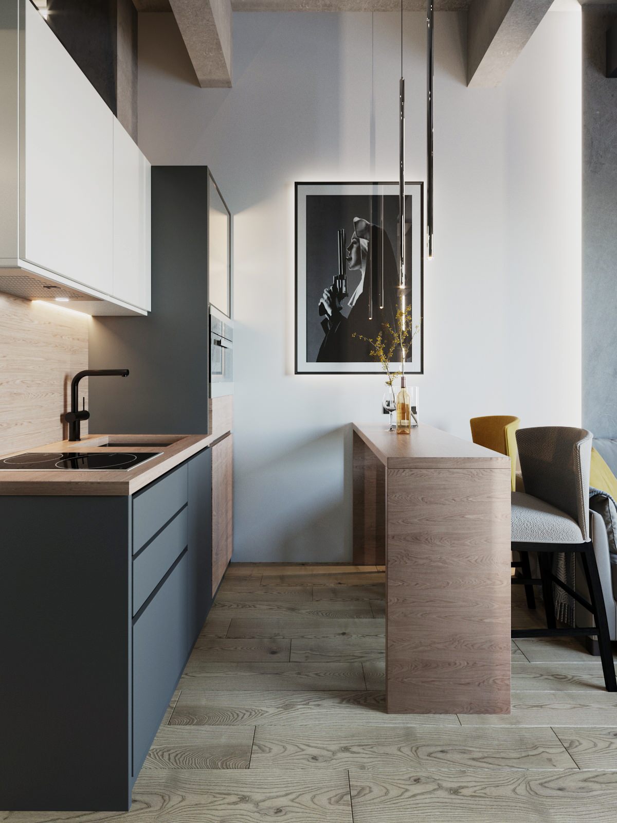 Мини апартаменты в ЖК "Loft FM"