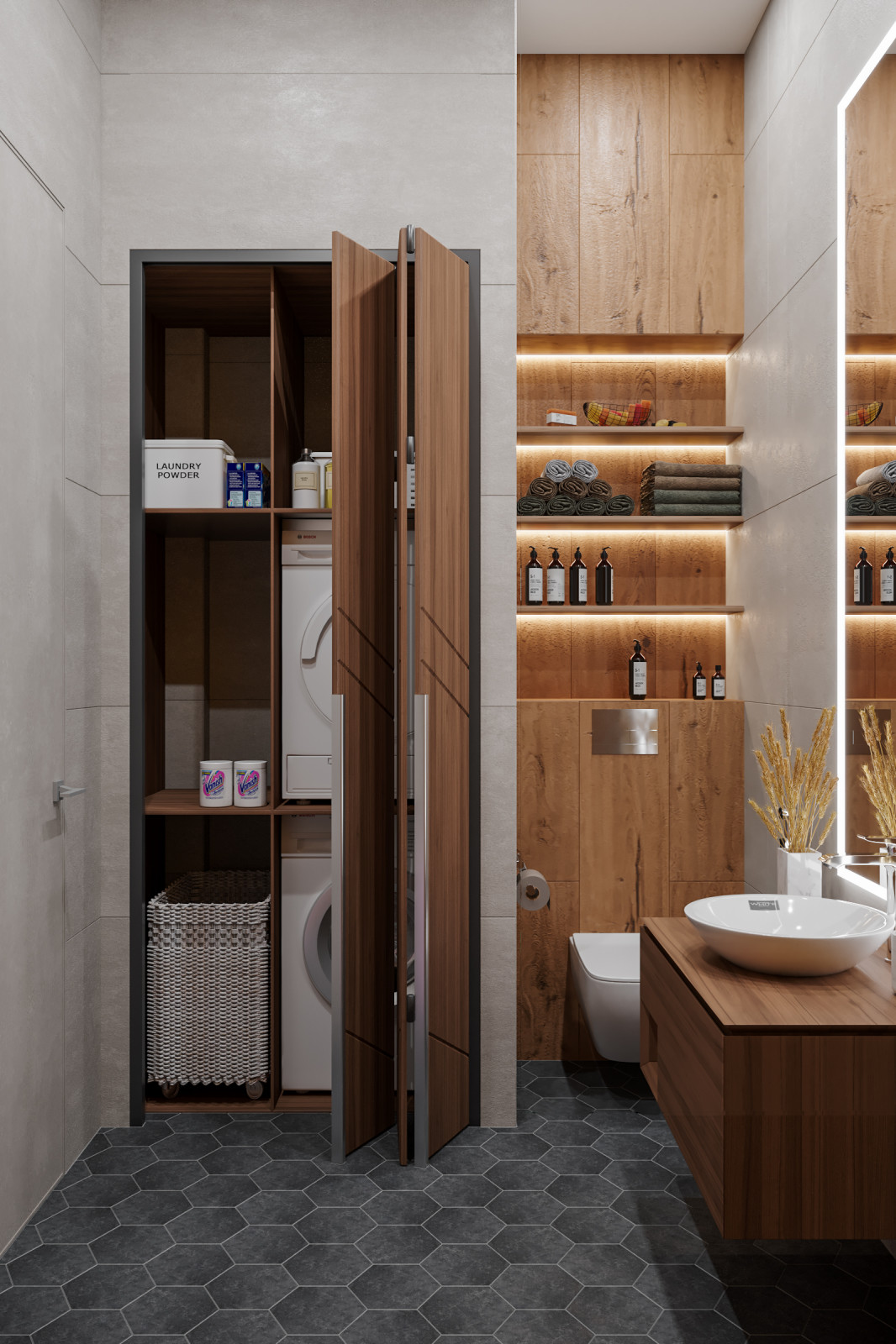 Квартира 132 кв.м. в современном стиле в ЖК "Ботанический сад LIFE".