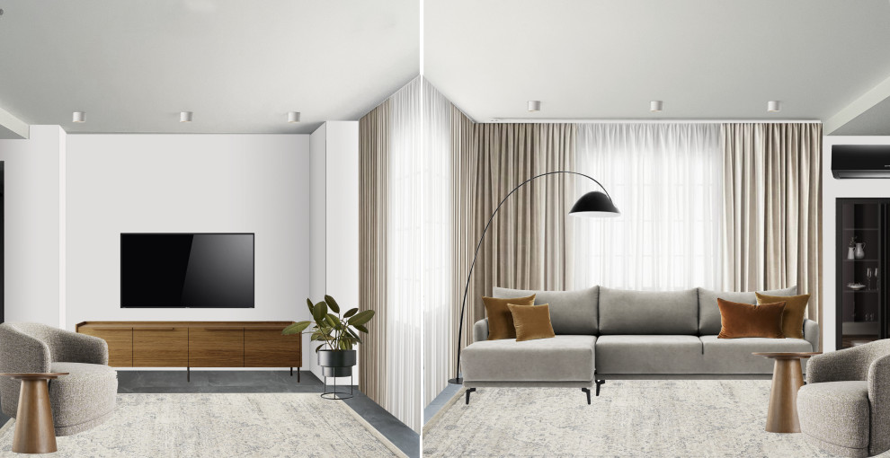 1 этаж. Гостиная