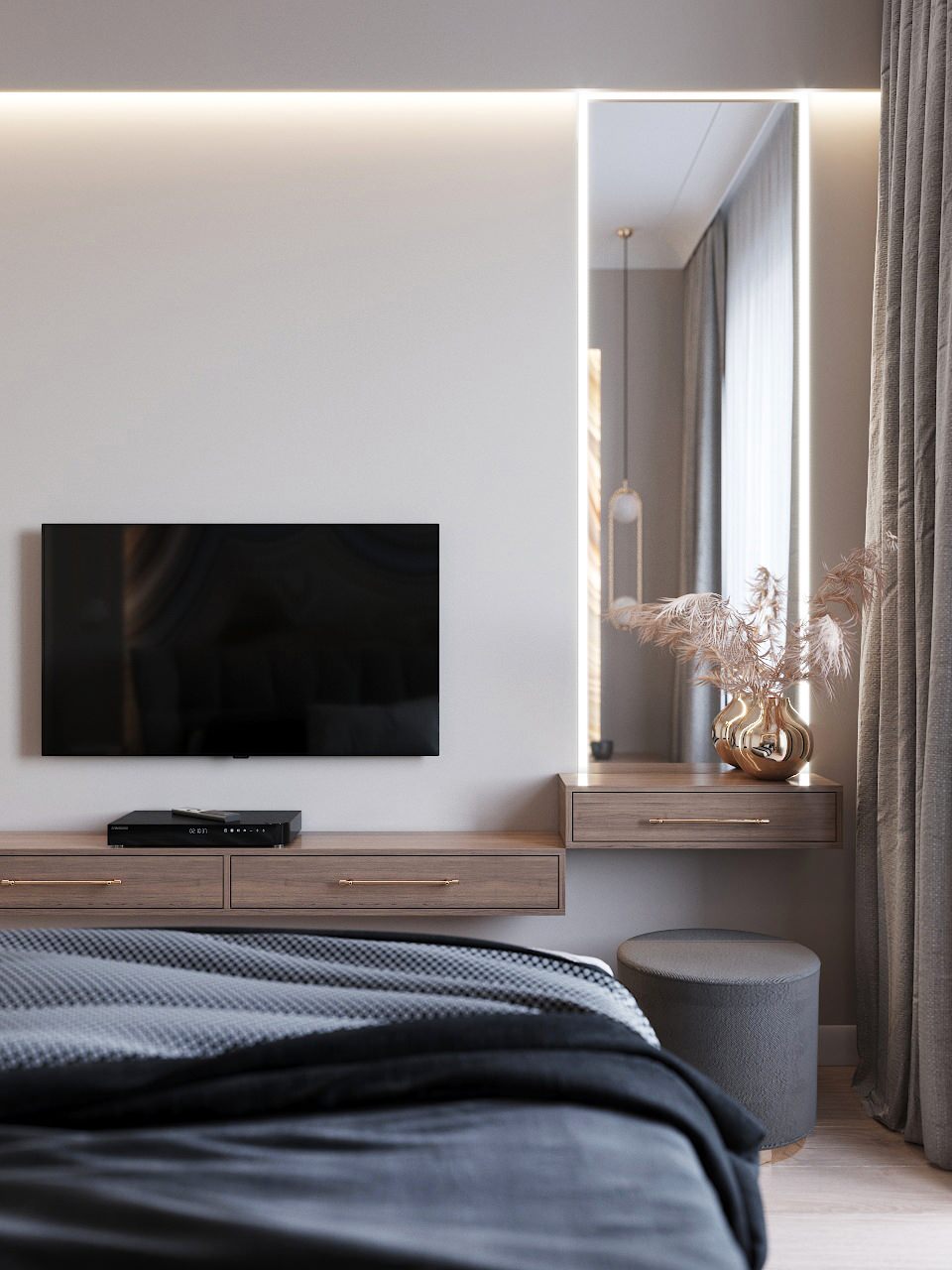 Проект спальни в Архангельске