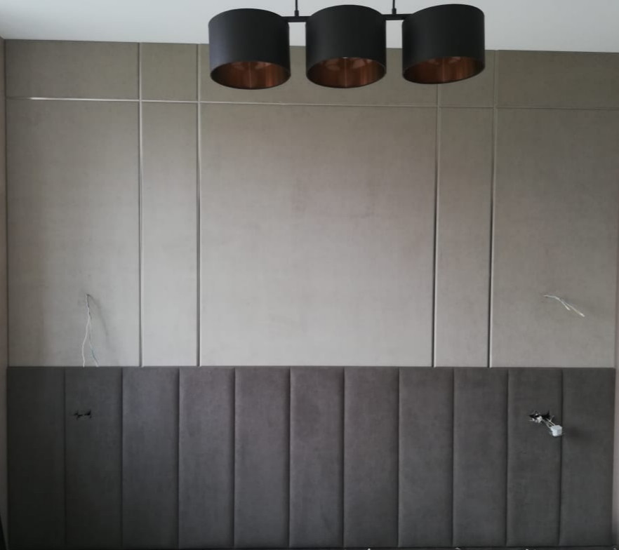 Мягкие стеновые панели в интерьере. Наше производство