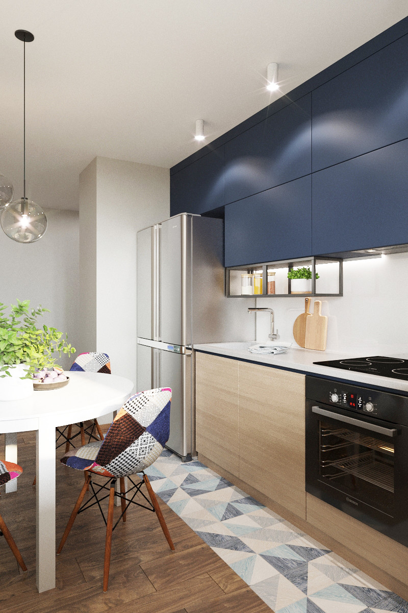 Обложка проекта: Квартира 85 кв м "Краски лета" в Печатниках