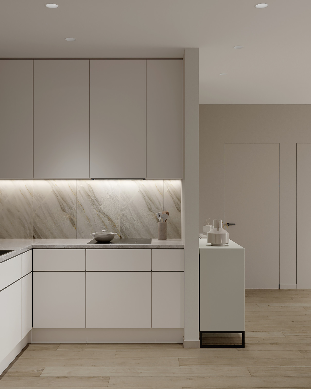 Современная квартира 52 м² для молодой семьи в Москве
