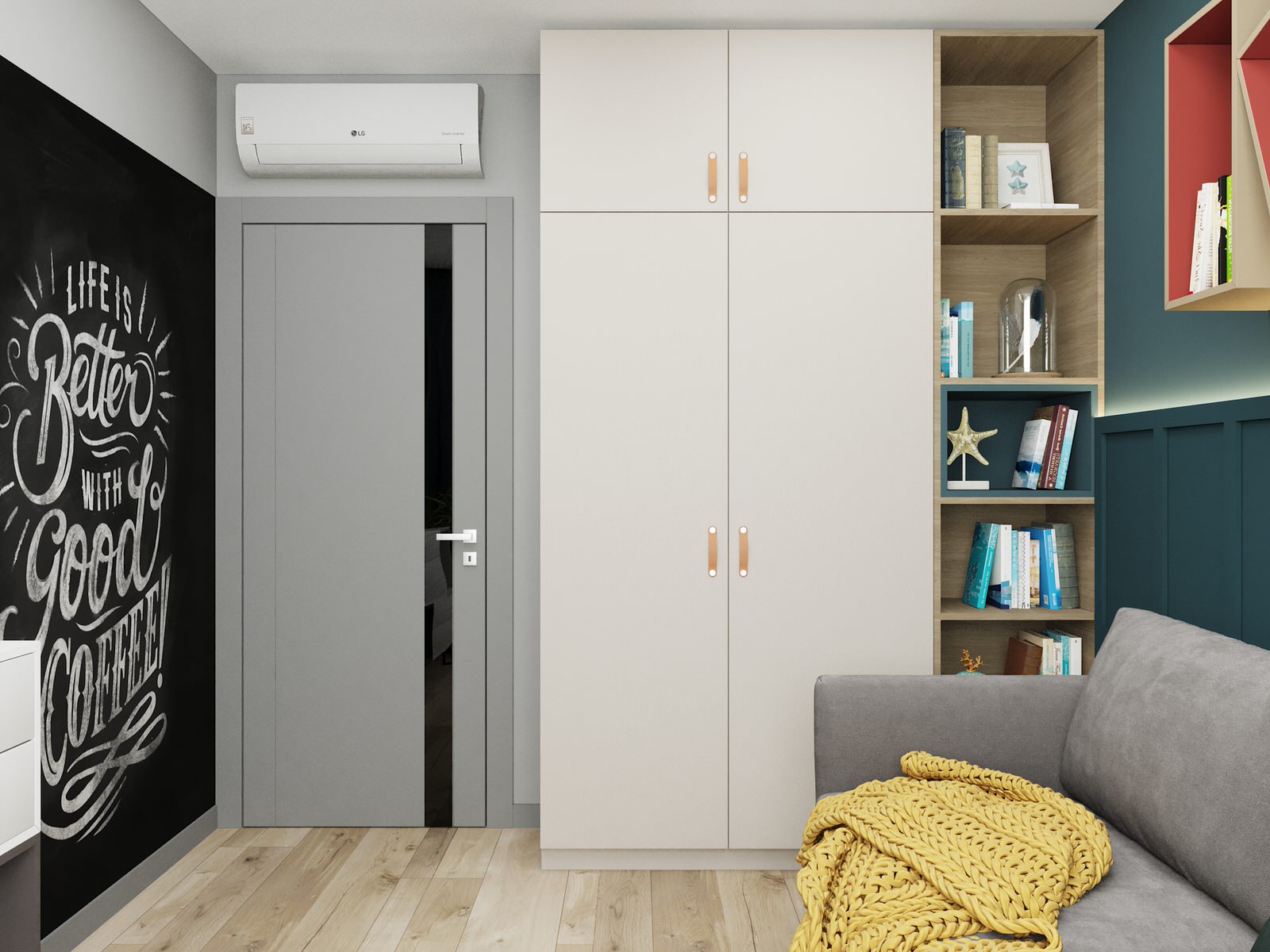 2-комн. квартира для пары в Бабяково, в ЖК Зелёный квартал