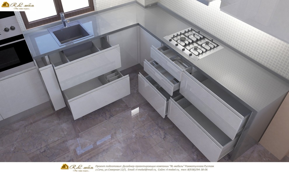 Обложка проекта: Кухня в частный дом на "Сергей Поле"