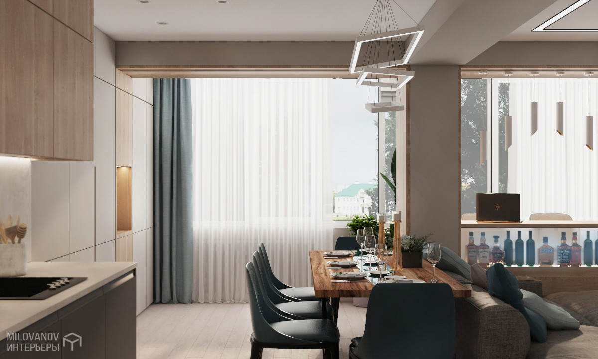 КВАРТИРА ДЛЯ 5 ЧЕЛОВЕК 115М