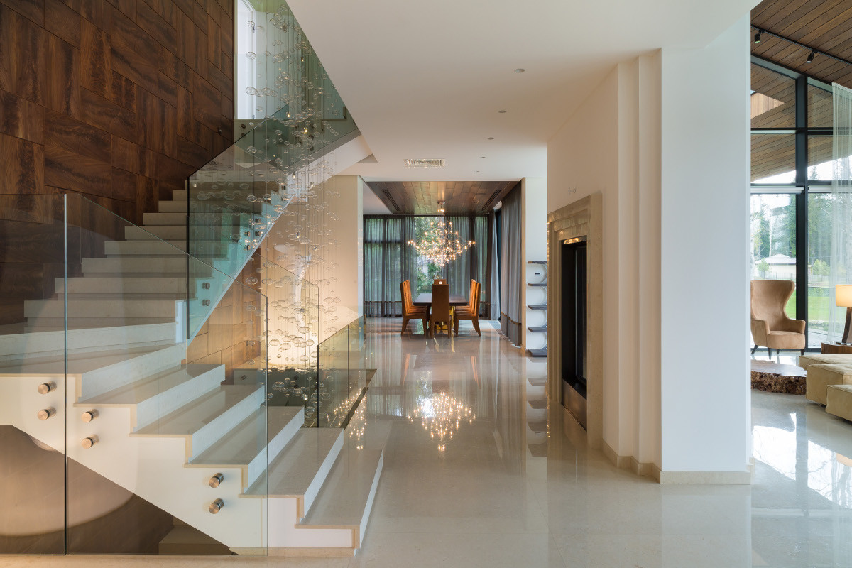 Дизайн интерьера дома в Репино