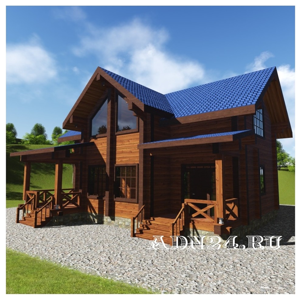 Проект 290 Дом 9.95м х 11.4м