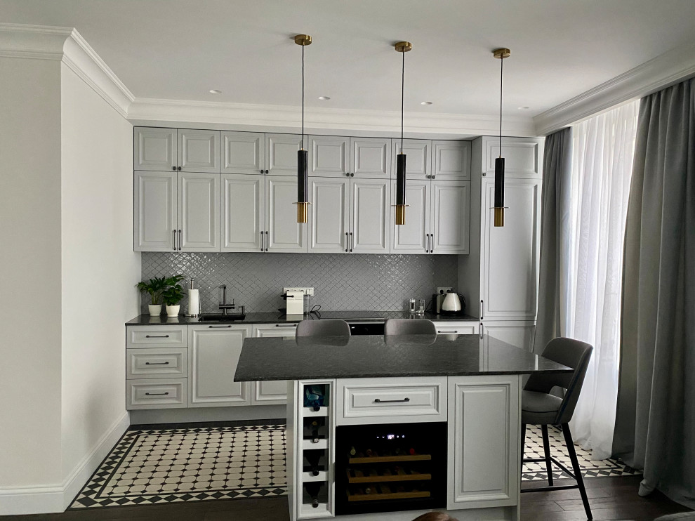 Кухня в американском стиле