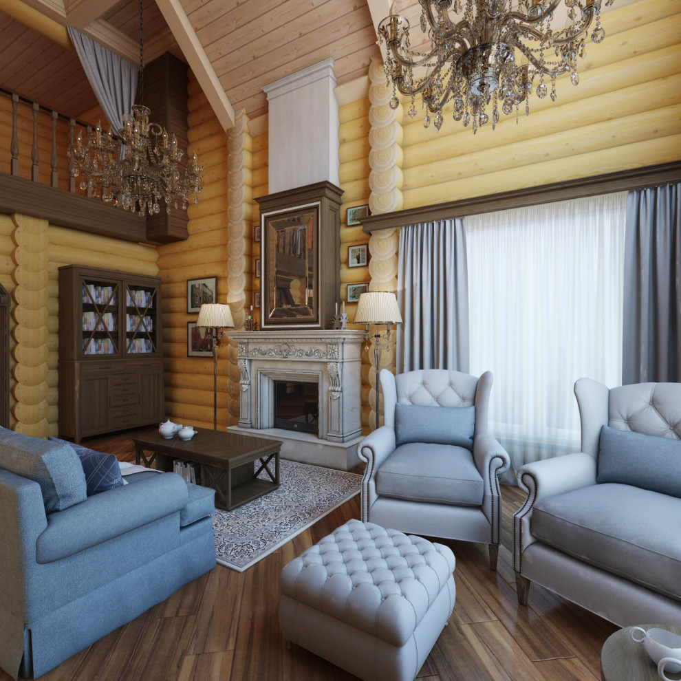 Обложка проекта: Загородный дом из кедра