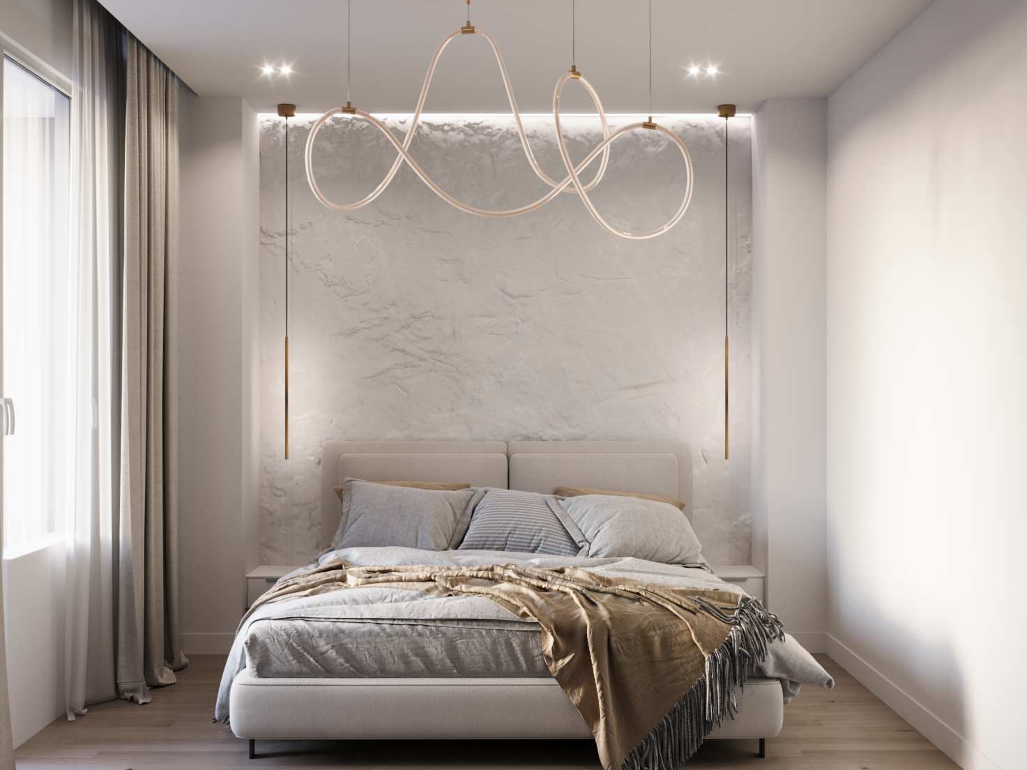 Обложка проекта: Дизайн спальни