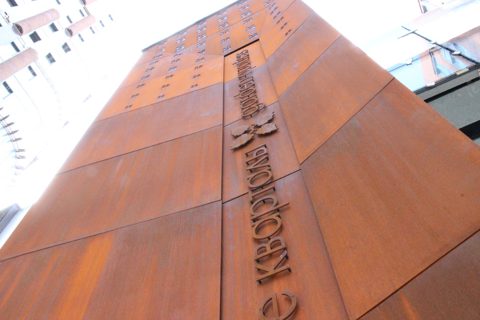 изделия из легированной стали Cor-ten