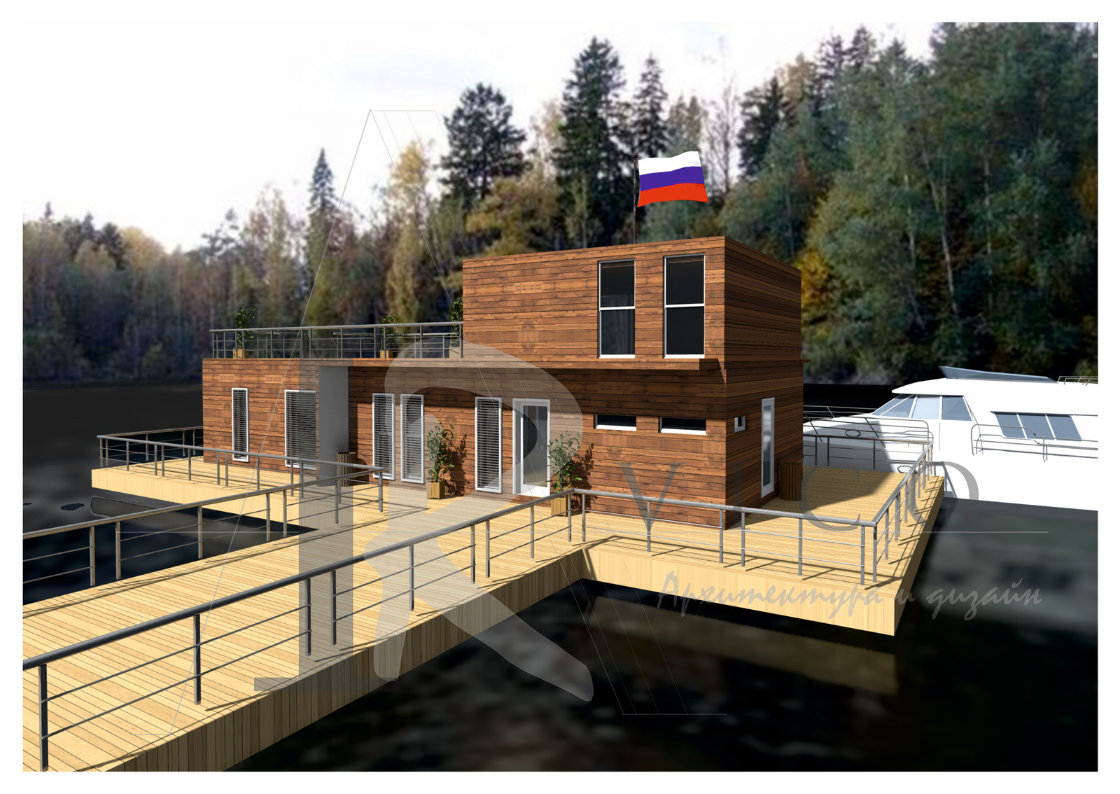 Плавающий дом