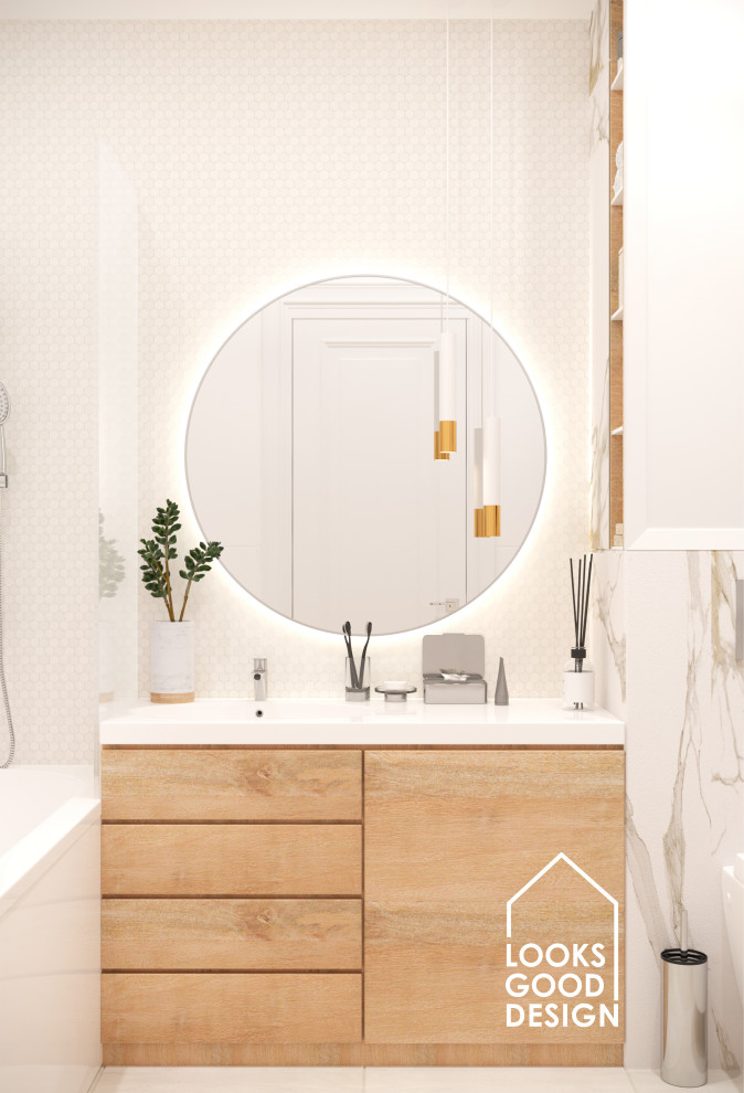 Обложка проекта: Светлый интерьер спальни