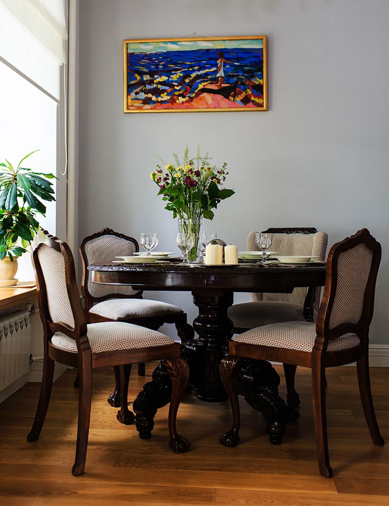 Квартира дизайнера в центре Москвы.