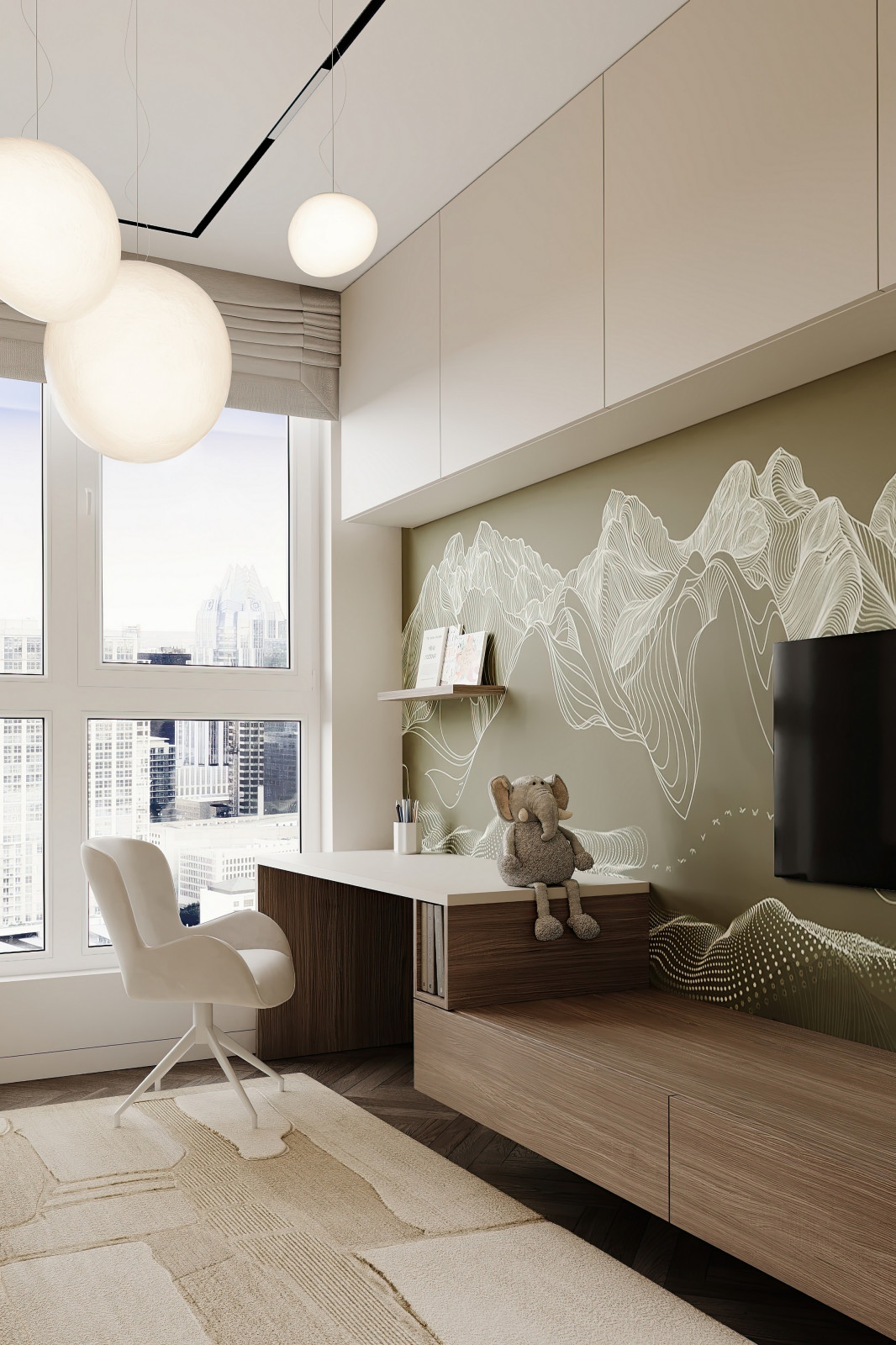 Дизайн и ремонт квартиры в ЖК Wow - Цвета природы