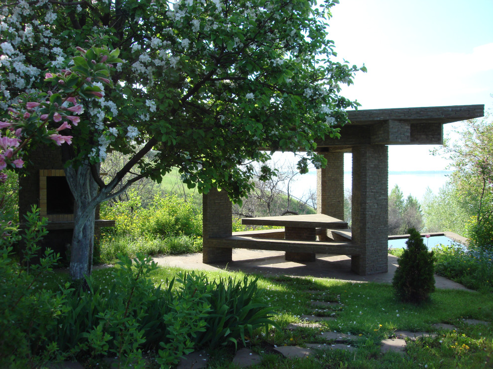 Обложка проекта: Беседка в Переволоках