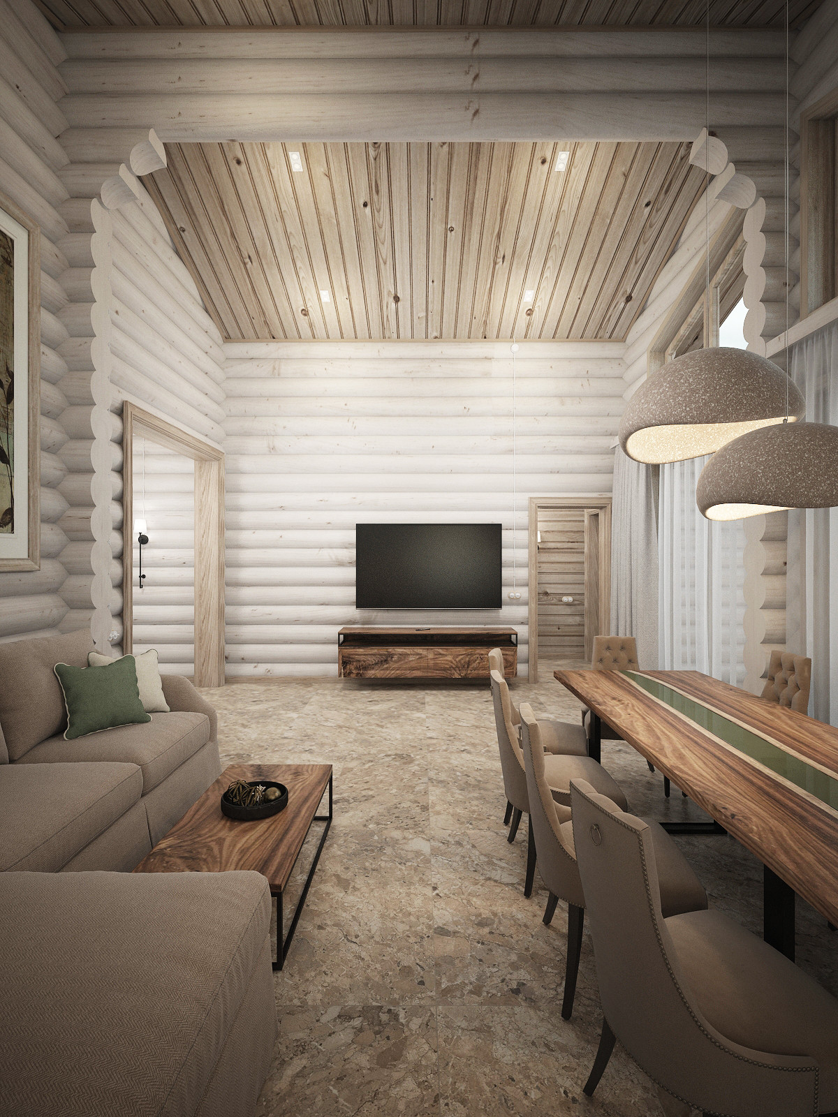 кухня-гостиная