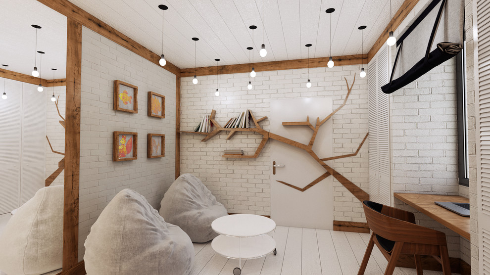 Концепция комнаты в скандинавском стиле