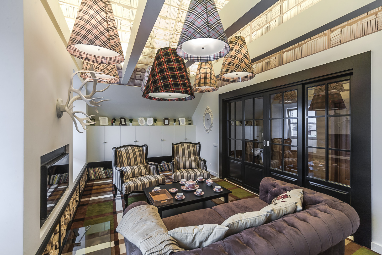 проект гостиной комнаты для программы "Дачный Ответ"