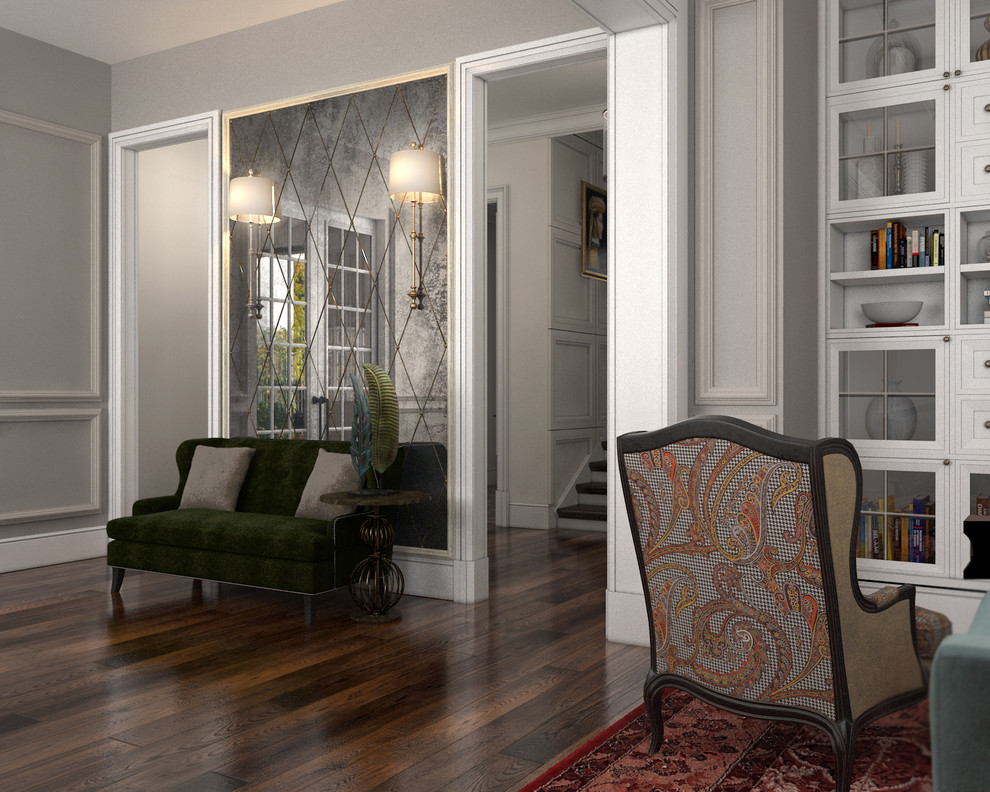 Project of Interiors at Private House (Moscow region)