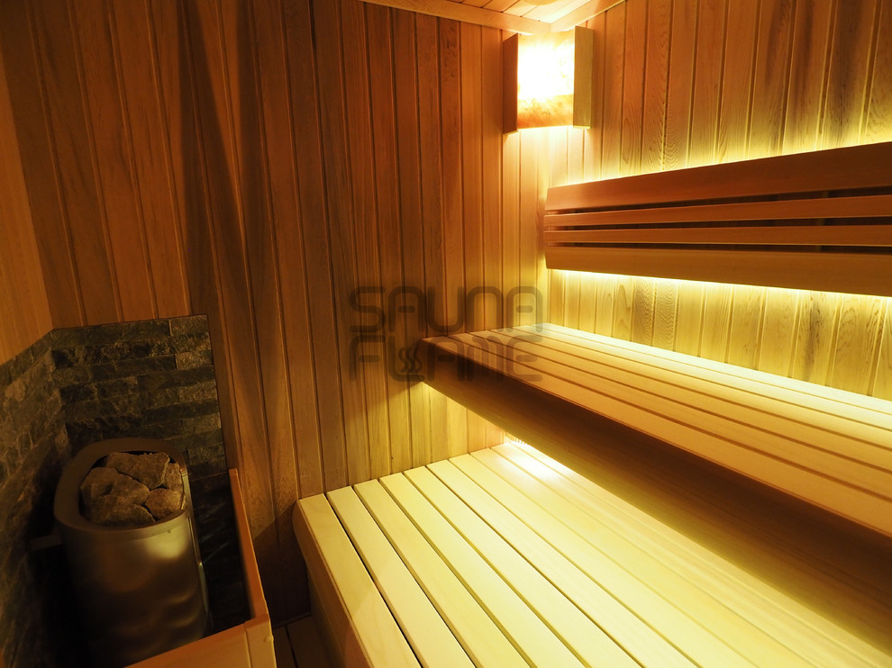 Сауна со светодиодной подсветкой