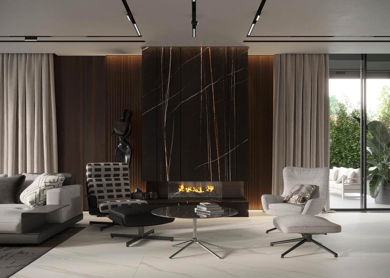 Интерьер дома в Подмосковье