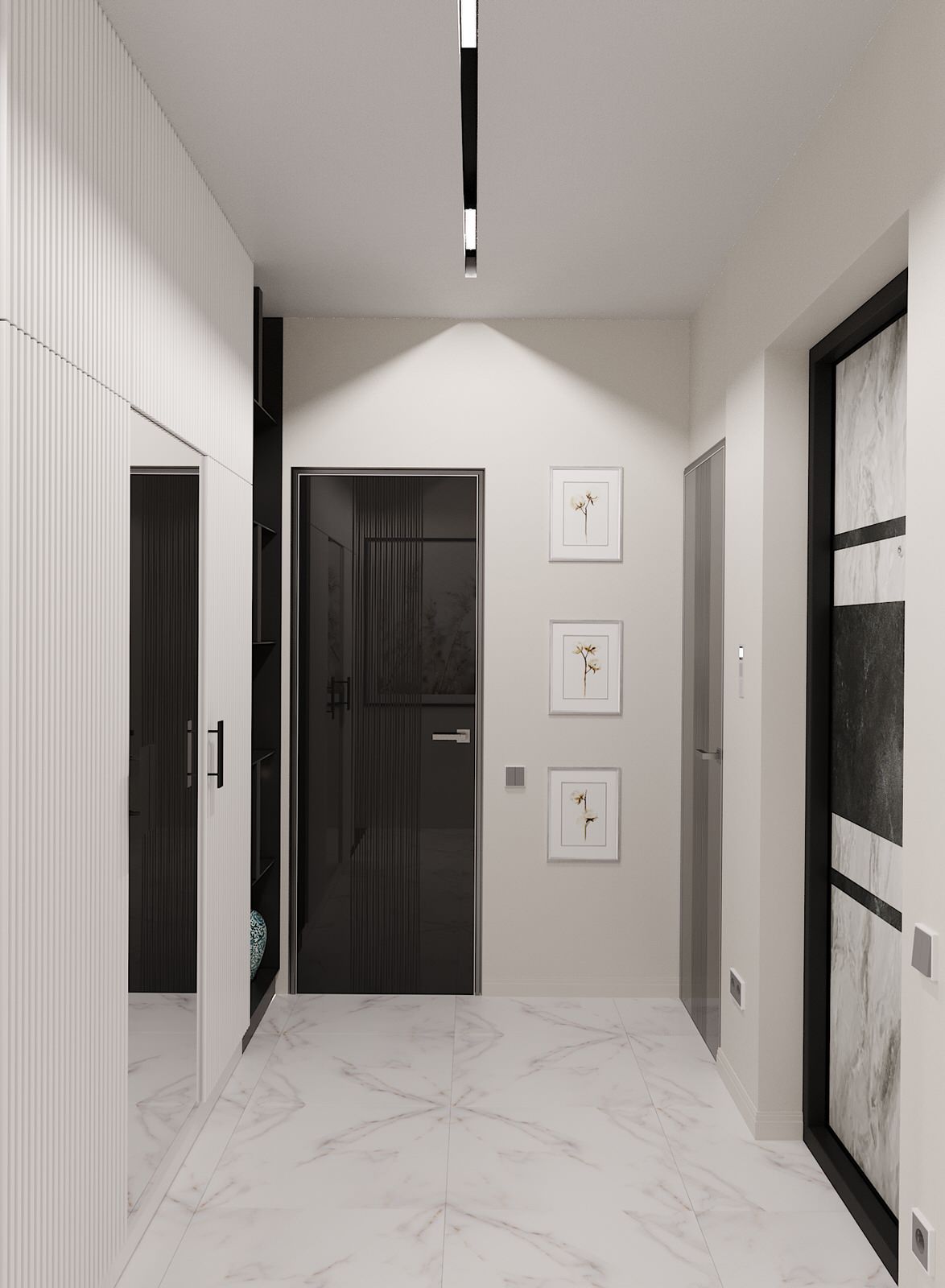 ЖК Красный Аксай. Двухкомнатная квартира в современном стиле