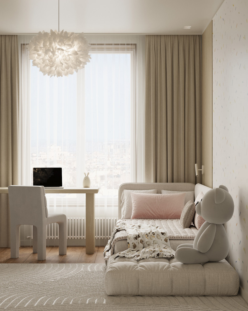 Обложка проекта: Детская комната для девочки 15,5 кв.м