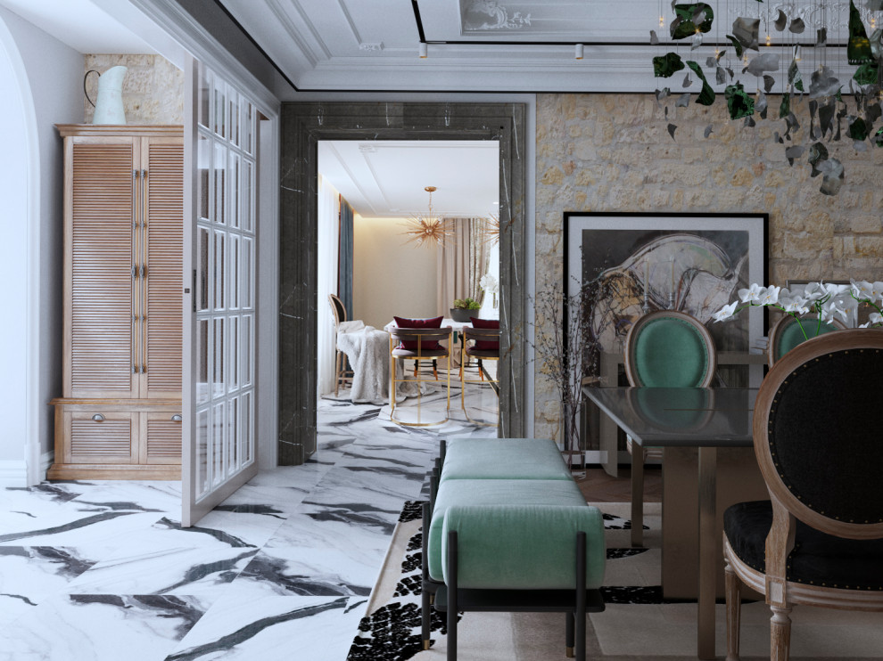 Особняк Алексея Ягудина и Татьяны Тотьмяниной. Столовая