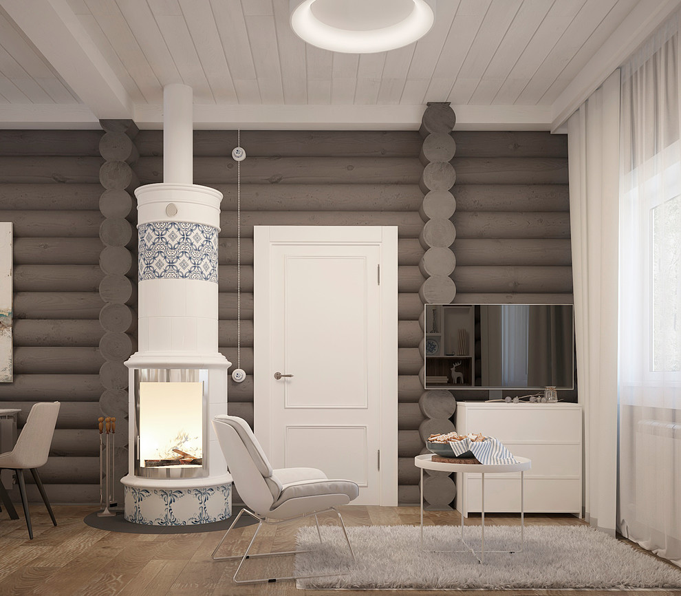 Деревянный дом под Екатеринбургом