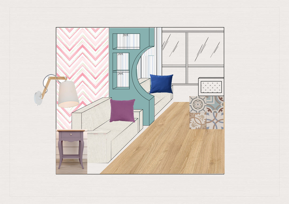 Обложка проекта: Интерьер квартиры на Ленинском проспекте