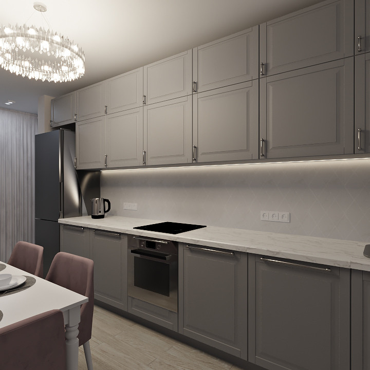 Кухня в стиле неоклассика