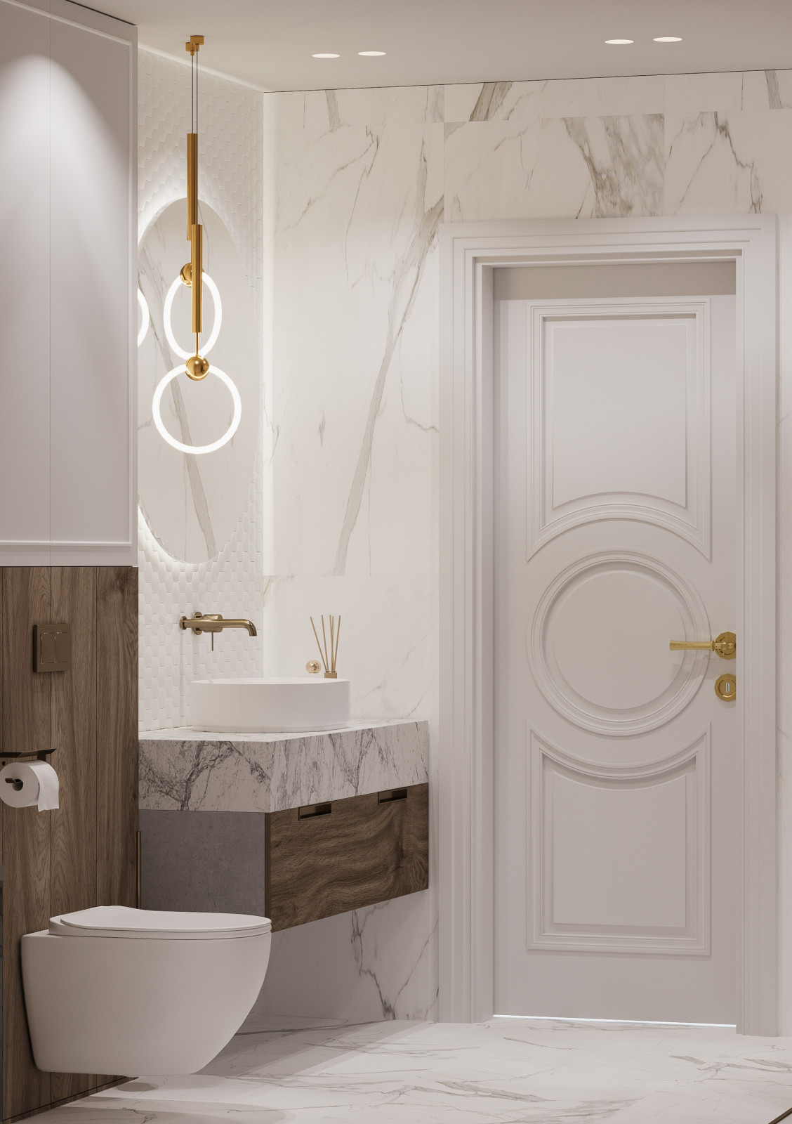 Усть-Илимск, квартира 45 кв, визуализация