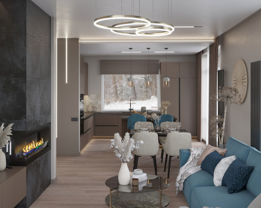 Проект дома в московской области, улица Вишнева