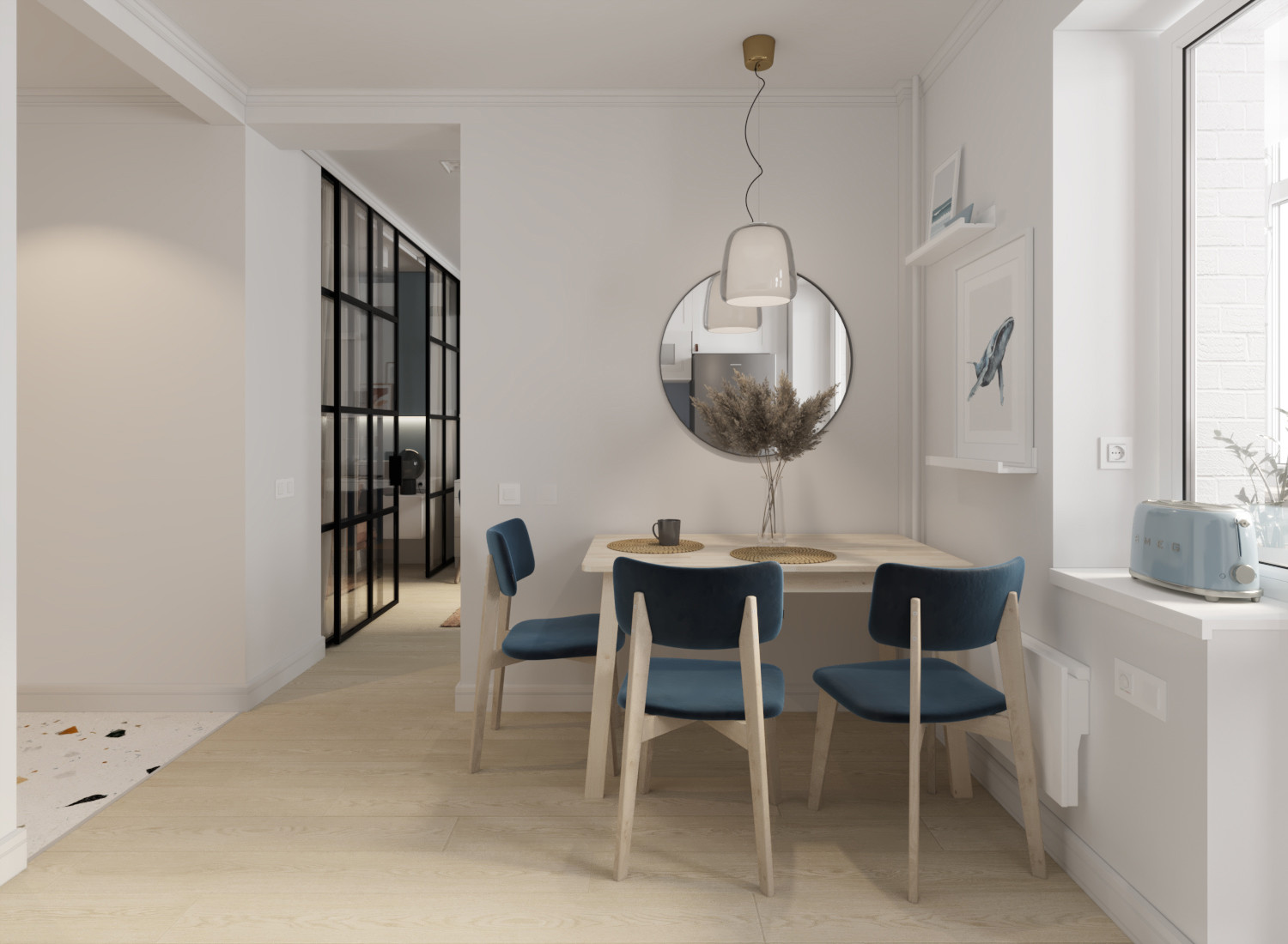 Квартира в Нижнем Новгороде для молодой семьи | Площадь:46 м2.