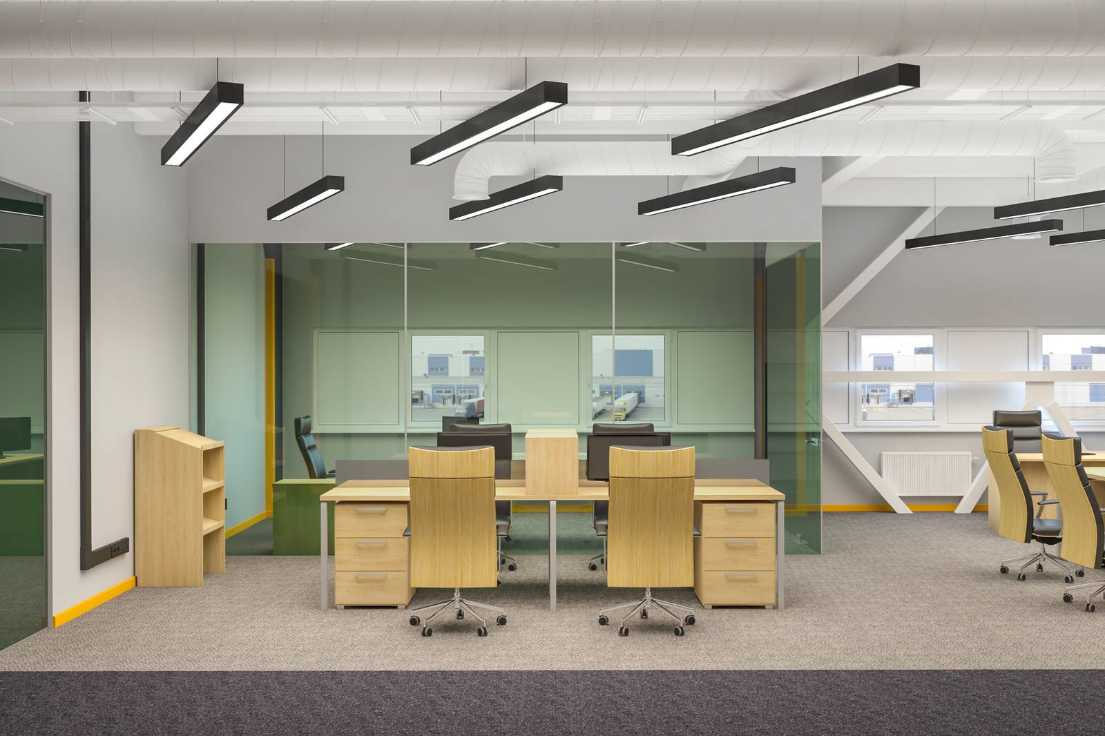 Визуализация офиса.